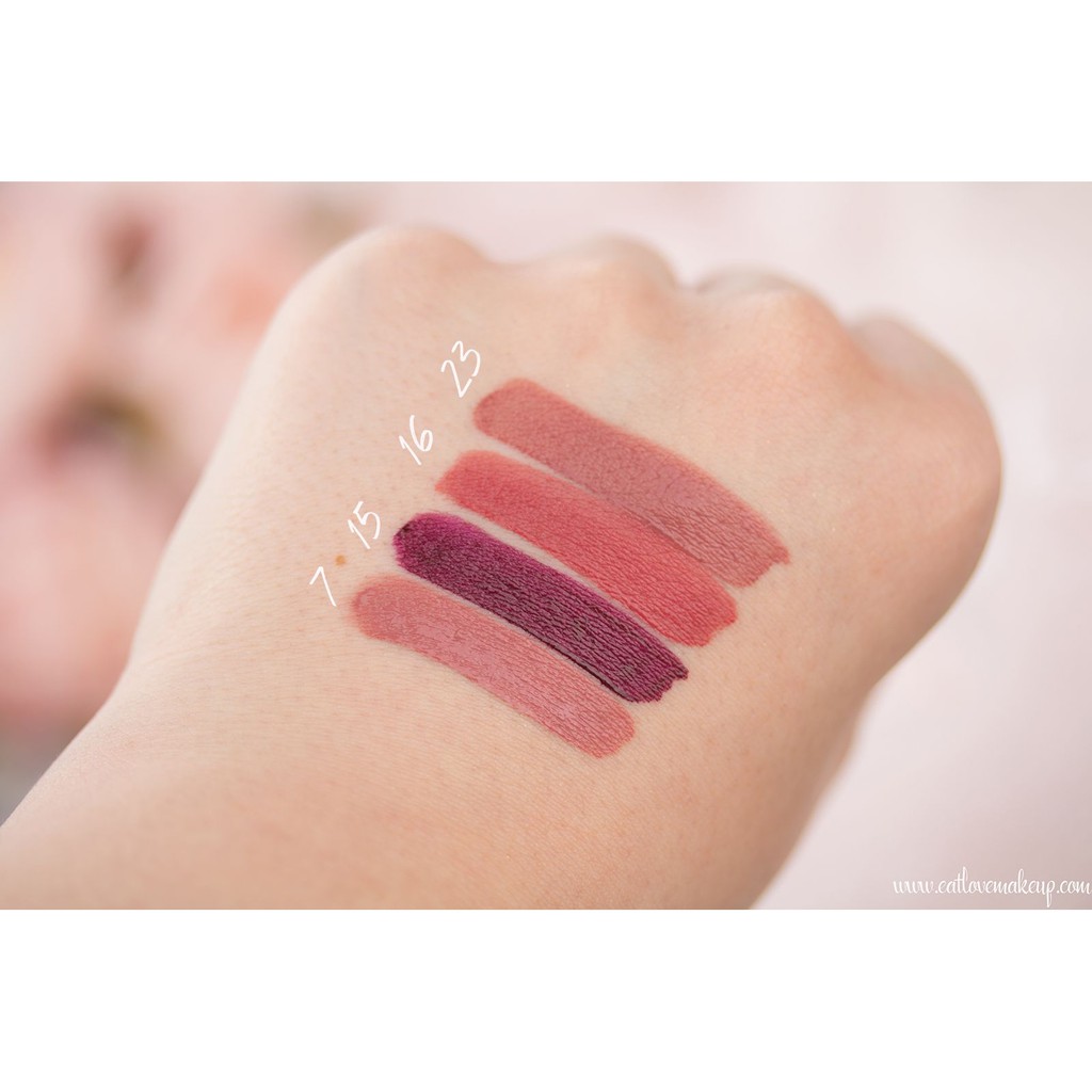 YSL liquid lipstick 16 23 25