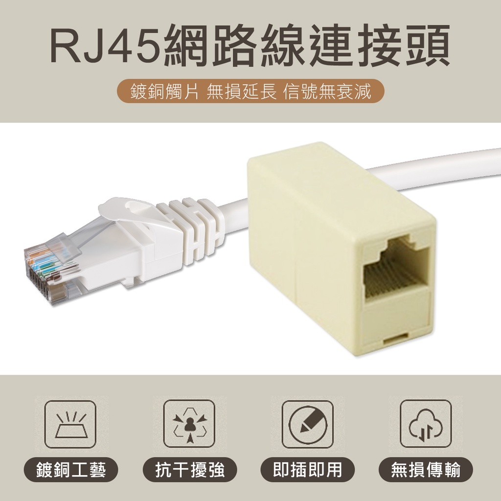 RJ45 母對母 網路對接頭 8p網路對接頭 網路延伸器 網路線對接頭 水晶頭 網路線 | 蝦皮購物