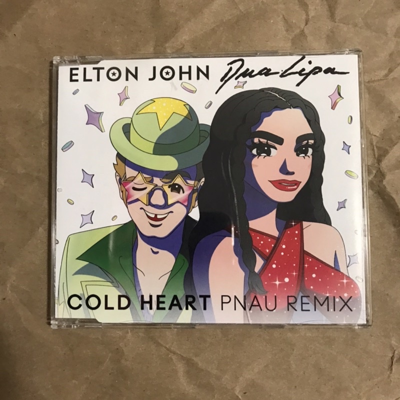 Dua Lipa直筆サイン 限定CD Elton John Cold Heart - 洋楽