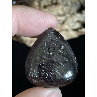 藏級天然煙花效應黑加侖黑超七水滴造型裸石無事牌！ | 蝦皮購物