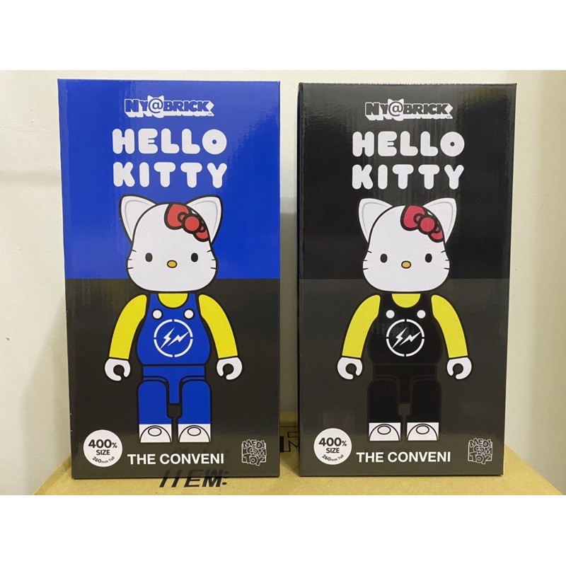 合售NY@BRICK 400% THE CONVENI x HELLO KITTY Be@rbrick 藤原 合售NY@BRICK 400% THE CONVENI x HELLO KITTY Be@rbrick 藤原