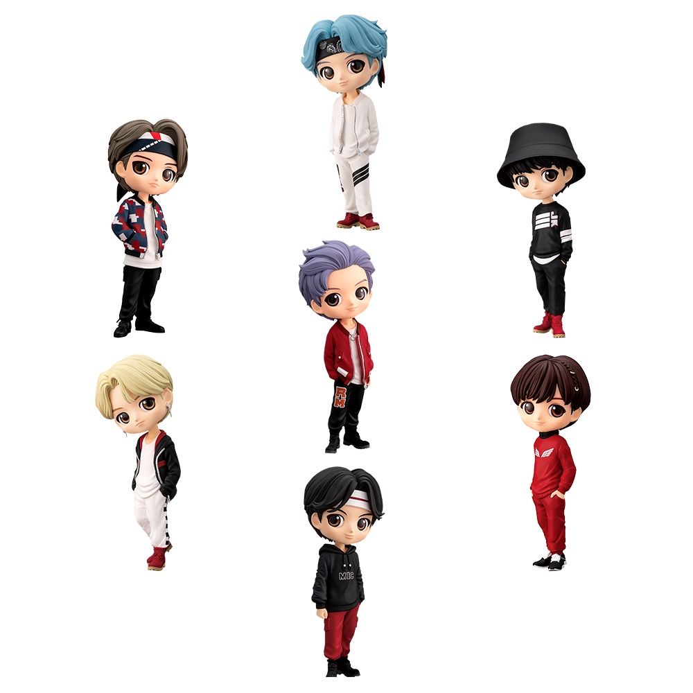 BANPRESTO Q posket BTS TinyTAN MIC Drop Q Posket Vol.1+Vol.2 蝦皮購物