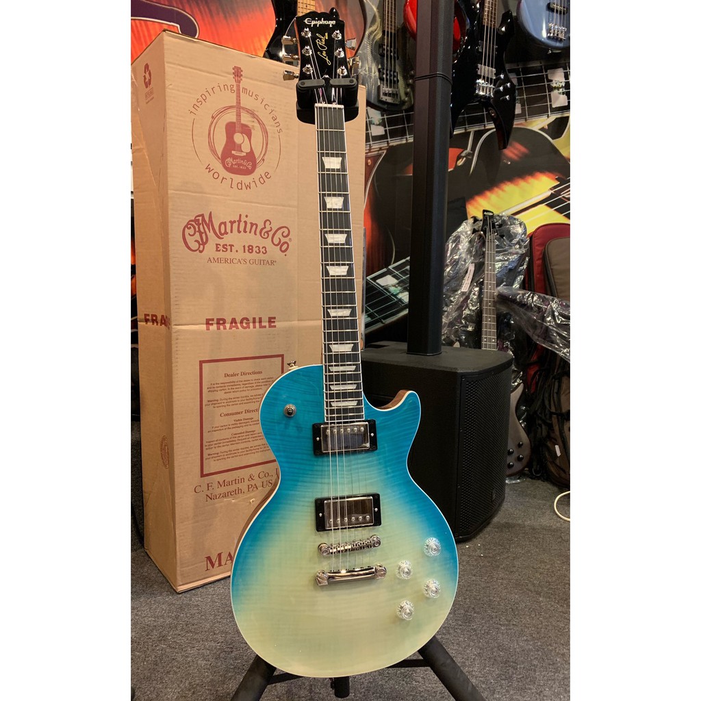 【名人樂器】Epiphone Les Paul Modern Figured-CBF 電吉他 2020新樣式在店