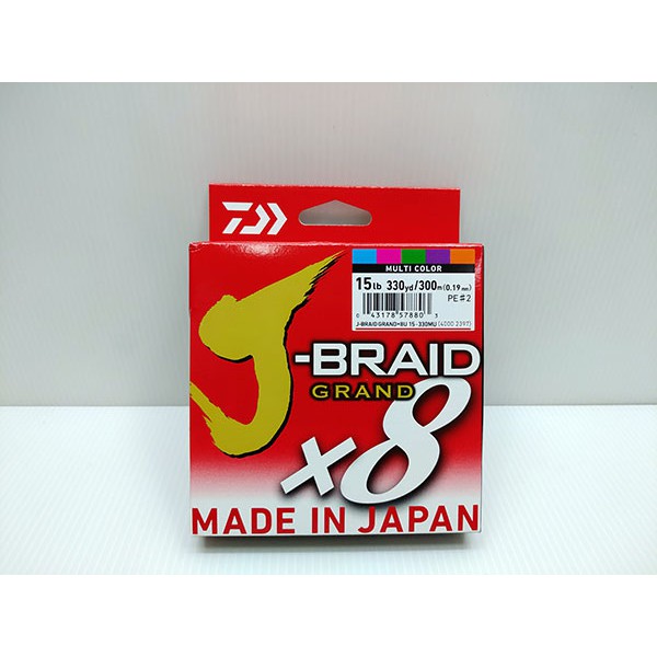 [NEMOSHOP] 新版!! Daiwa J-BRAID X8日本8股PE線 270/300/1500米 #線#pe線