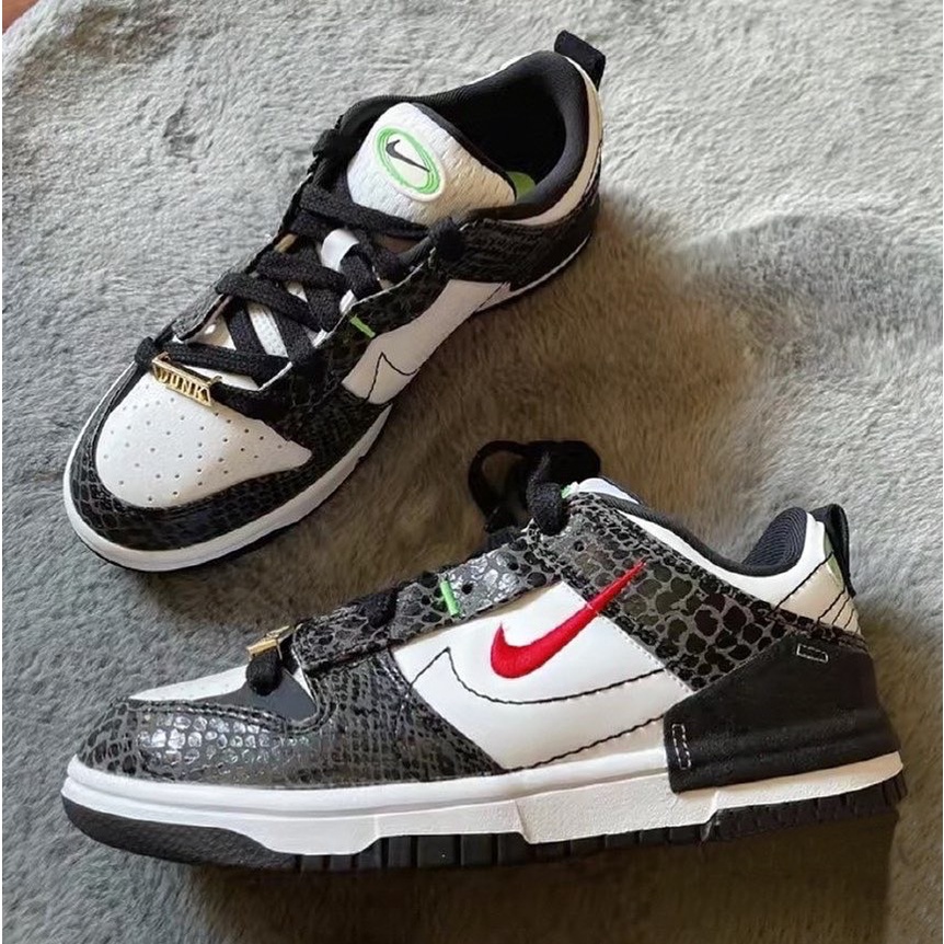 【MONEY J】預購 Nike Dunk Disrupts 2 熊貓 蛇紋 黑白 解構 DV1490161 蝦皮購物