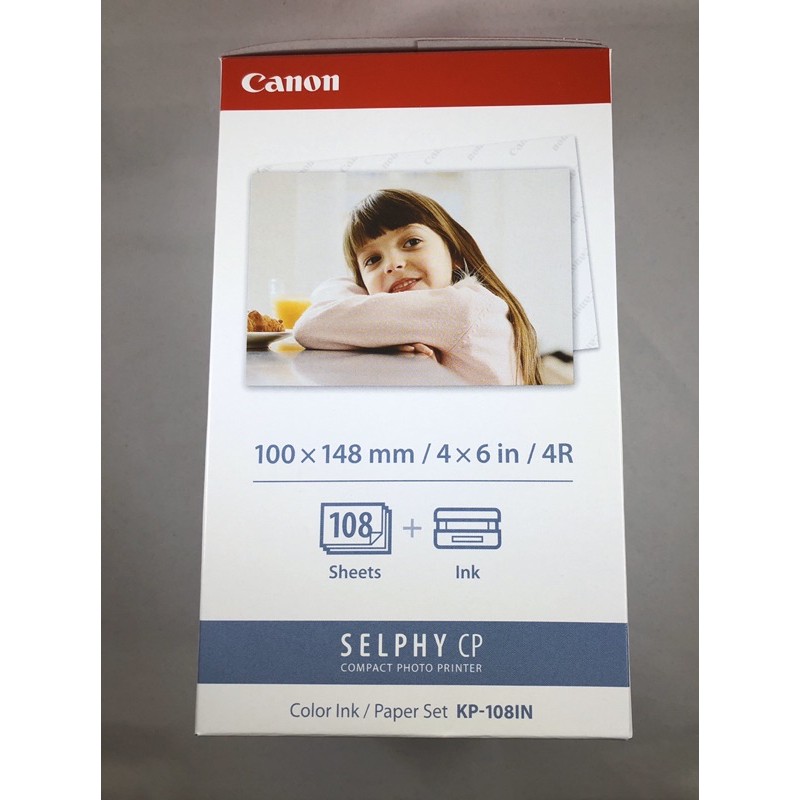 Lot De 3 Cartouches D'encre + 108 Papiers Photo Compatibles Canon Selphy CP1300 CP1500 - Réf. 3115B001(AA)