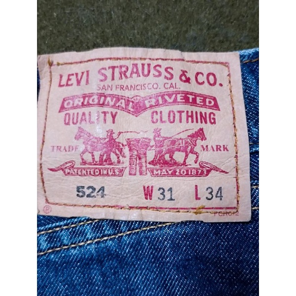 Levis 524 hot sale