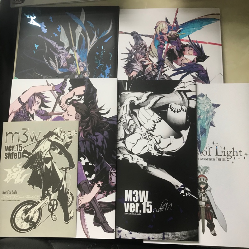 三輪士郎6本同人誌Fate/FGO Romancia1+2 M3W 15CMD warriors of light