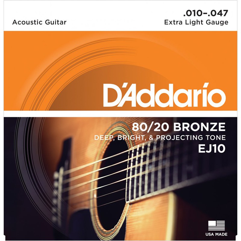 ☆D'Addario NB1047-12 12弦アコギ弦 10セット☆新品/メール便-