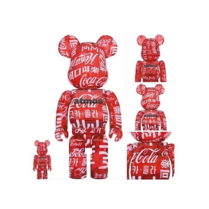 現貨紅透Barbrick Coca Cola 可口可樂Be@rbrick 400% + 100% | 蝦皮購物