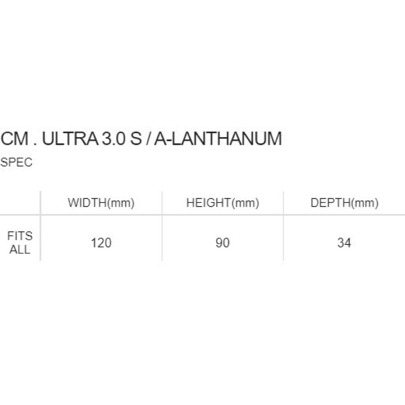 NEIGHBORHOOD CM.ULTRA 3.0 S A-LANTHANUM-