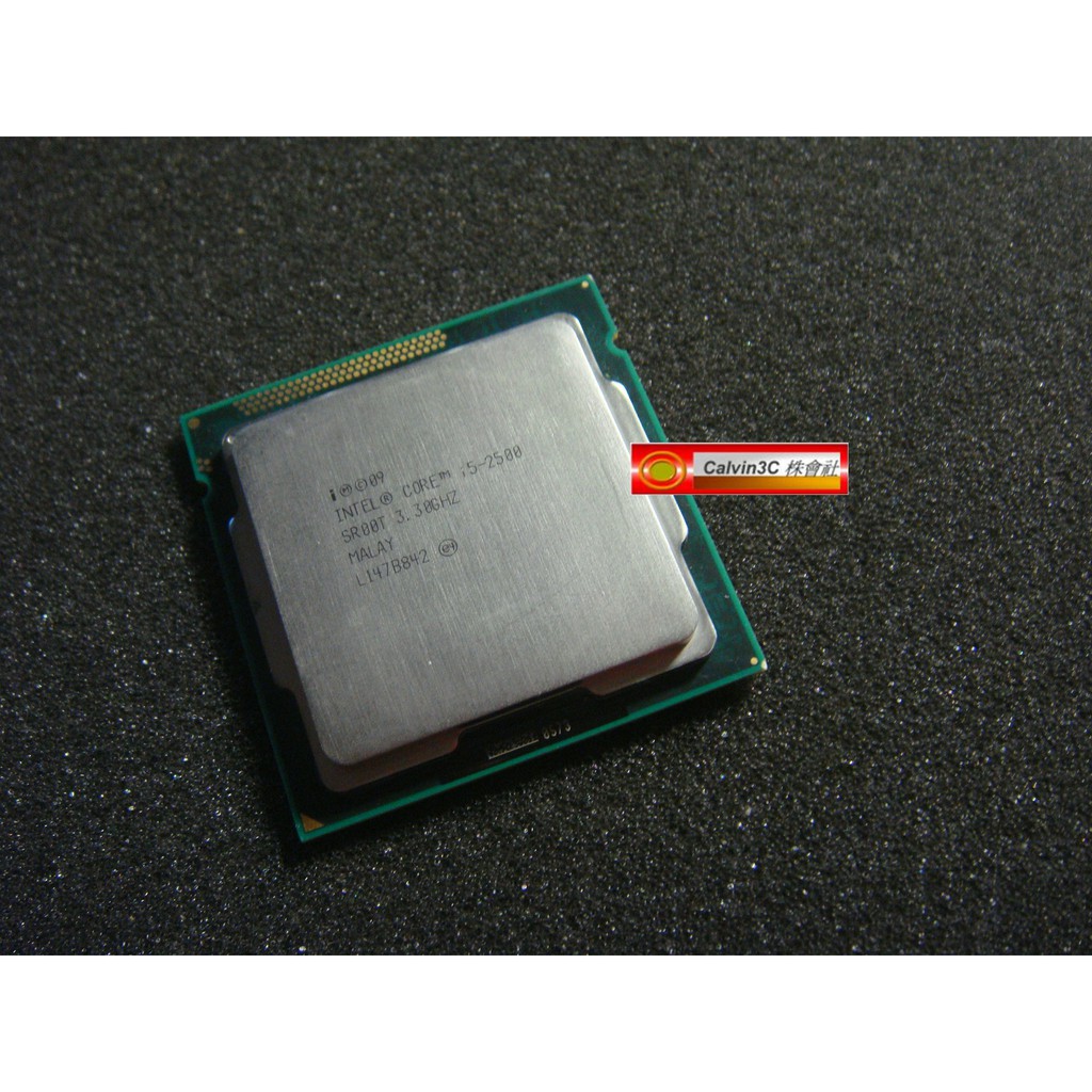 Intel Core 四核心i5-2500 正式版1155腳位內建顯示速度3.7G 快取6M 32