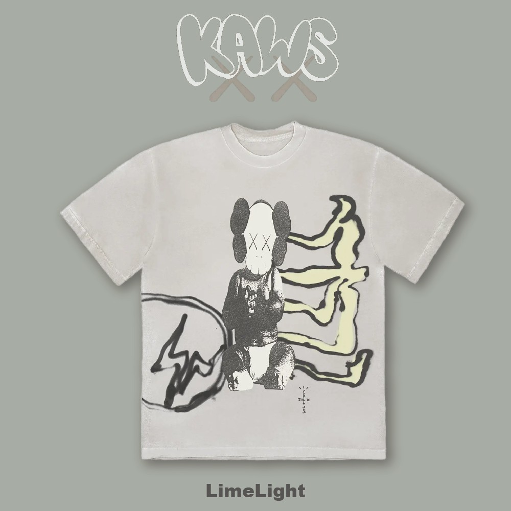 ☆LimeLight☆ Travis Scott Cactus Jack Kaws Fragment Tee 聯名