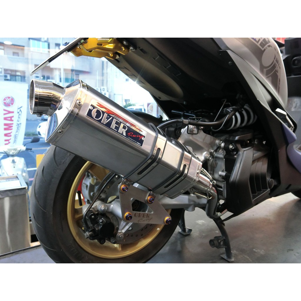 OVER Racing TT 排氣管進口管全段白鐵☆朝幸機車行☆ SMAX S-MAX SMAX