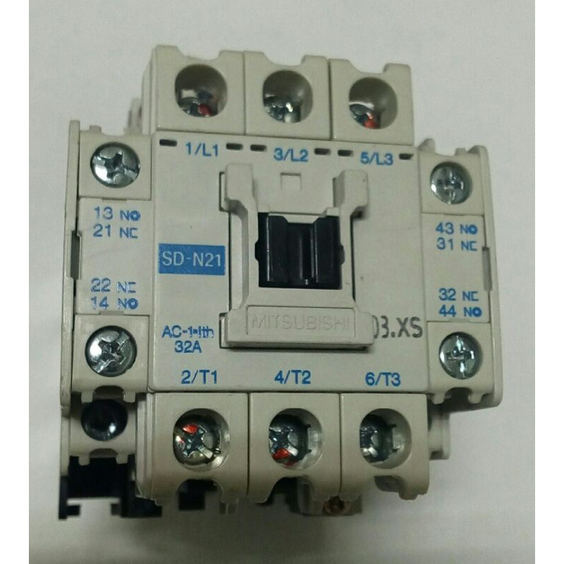 🌞現貨 日製 三菱 MITSUBISHI 電磁接觸器 SD-N21 (5HP) DC24V 含保護蓋 補助接點2a2b