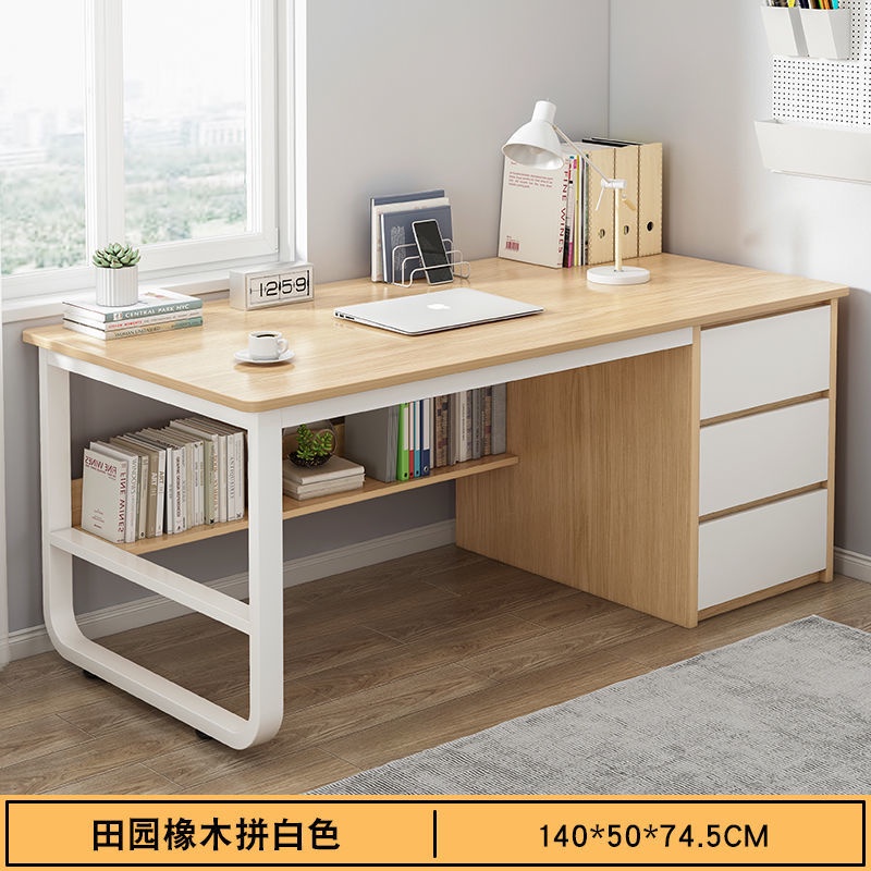 萬達木業 脑台式简易学习桌学生经济型家用卧室房间写字台办公室桌子 電腦台 辦公台 辦公桌 學習桌 電競桌台 電腦桌 書桌 | 蝦皮購物
