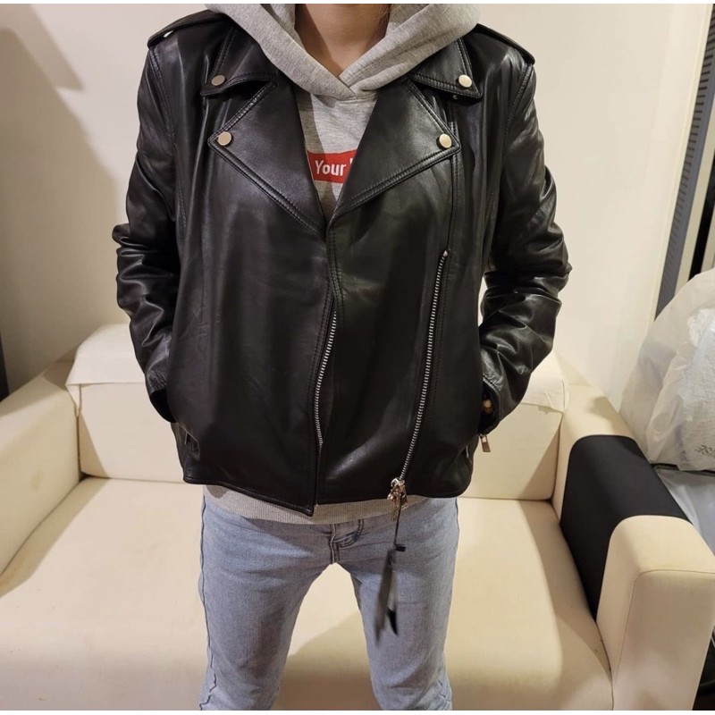 Armani exchange discount 皮衣