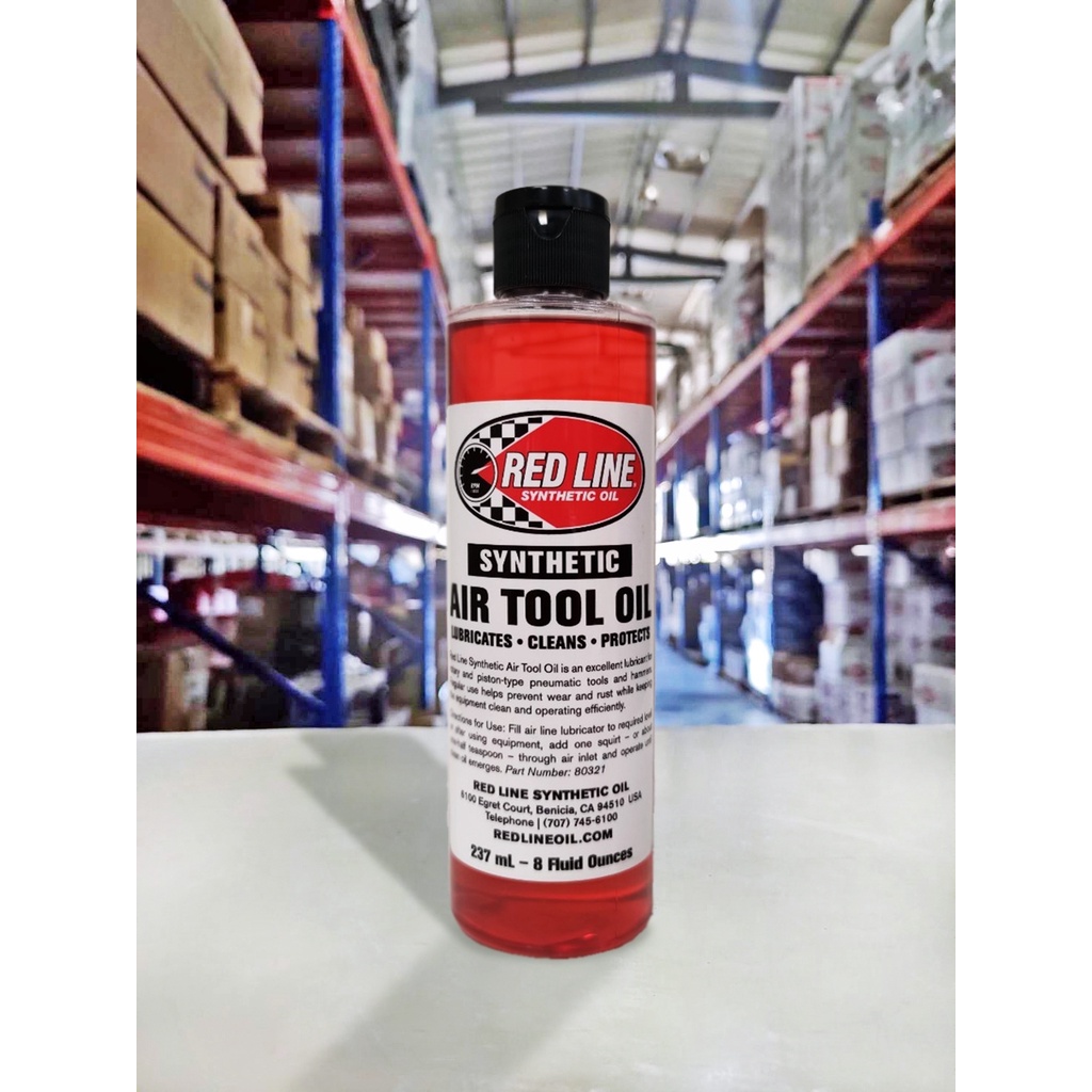 『油工廠』RED LINE AIR TOOL OIL 氣動工具油 氣動板手 空壓機油 合成 蝦皮購物