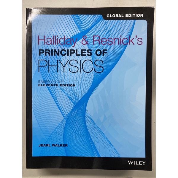 Principles of physics (eleventh edition) 快速出貨（Wiley plus) | 蝦皮購物