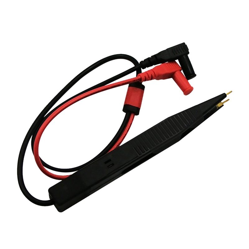 AMOONA 專業 SMD 電感器測試夾探針鑷子接頭用於電阻器萬用表電容器表夾探頭 Dur | 蝦皮購物