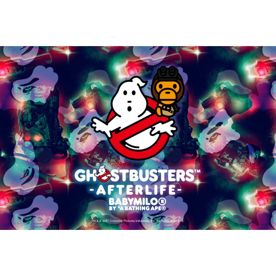 A BATHING APE® × GHOSTBUSTERS AFTER LIFE 電影捉鬼敢死隊聯手合作