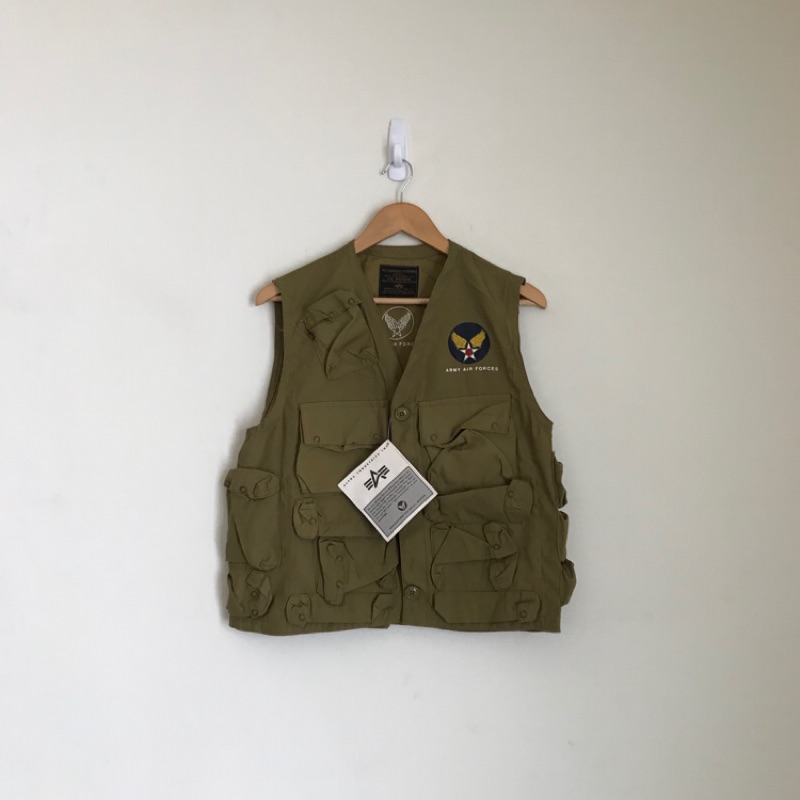 全新)Alpha industries C-1 Vest made in U.S.A | 蝦皮購物