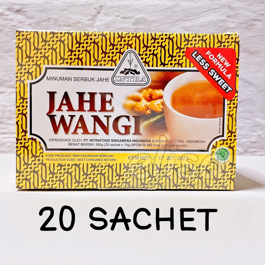 JAHE WANGI 【インスタント生姜ドリンク】21g x 40袋 Amazon.co.jp