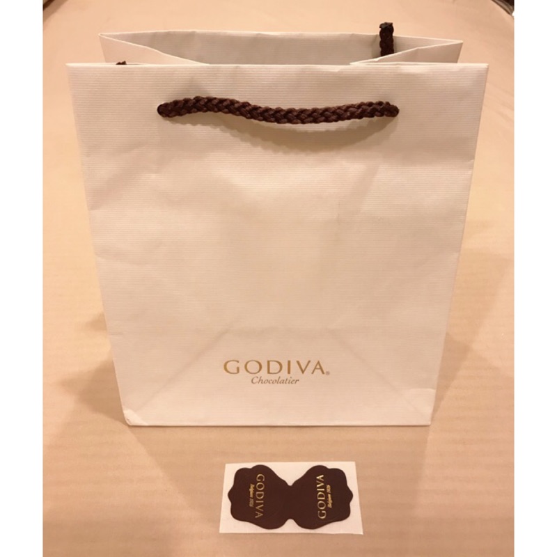 GODIVA 百貨專櫃 巧克力專屬紙袋/手提袋