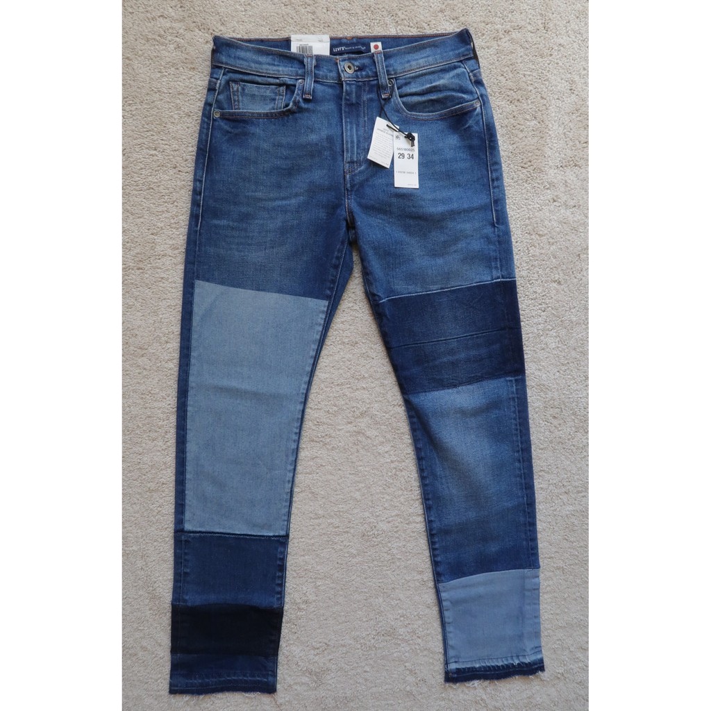 Levis Made Crafted LMC 502 Taper 錐形565180025 W29/L34 拼接牛仔褲