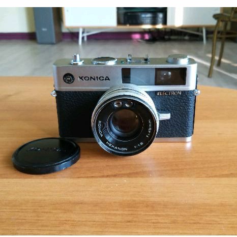 Konica Electron 底片相機/Hexanon f=1.8/45mm/1969年日本製| 蝦皮購物