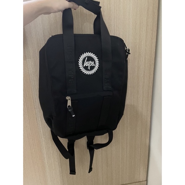 HYPE BLACK BOXY BACKPACK