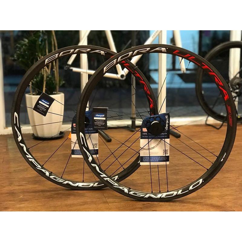 福利品】義大利神輪Campagnolo BORA ULTRA 35 AC3 碳纖維輪組