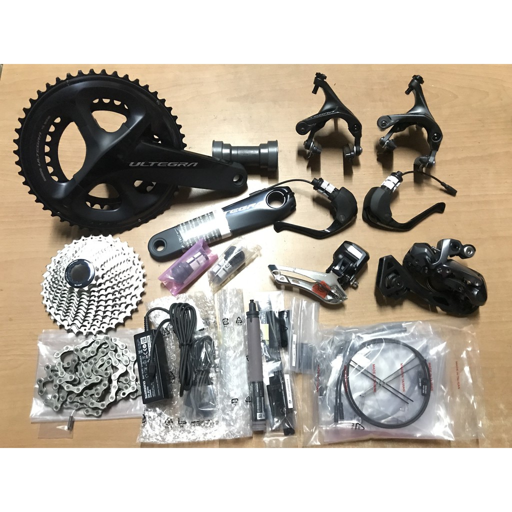 火雞TtH 原廠散裝Shimano Ultegra Di2 R8060 計時賽/三鐵賽2x11