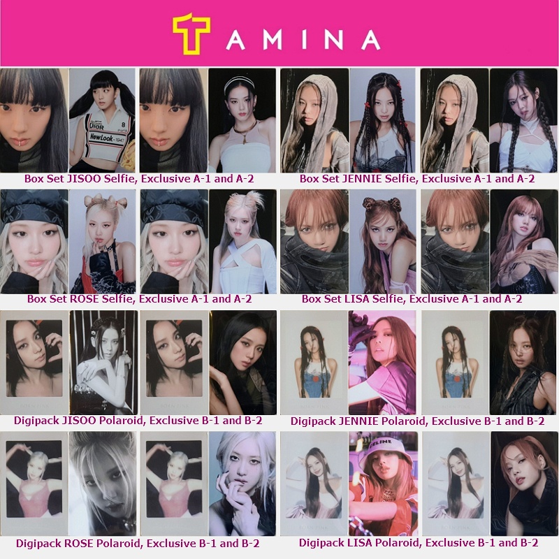 BLACKPINK BORN PINK YG Select Photocard | 蝦皮購物