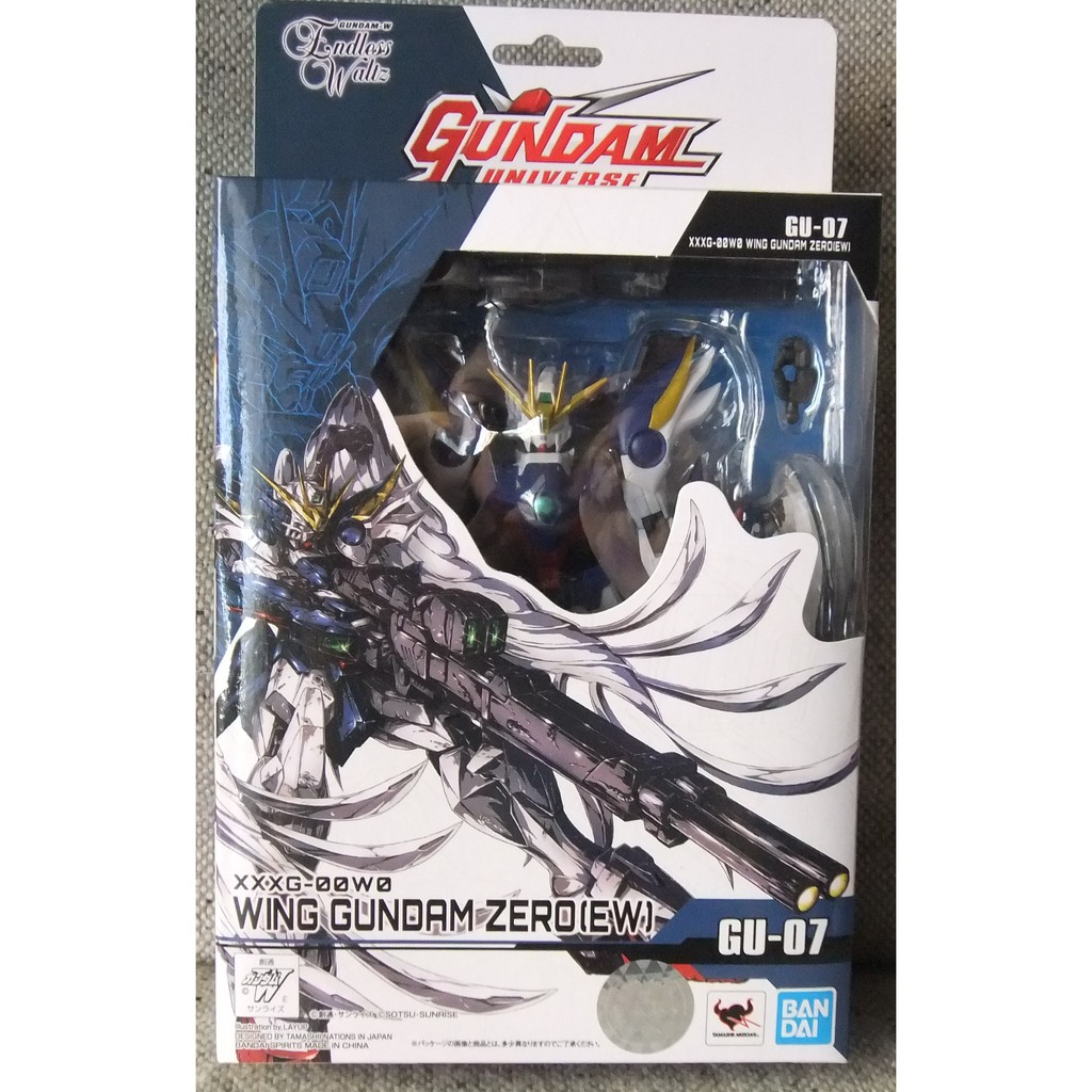 特價出清 萬代 GUNDAM UNIVERSE GU-07.GU-08.GU-09.攻擊鋼彈. 飛翼鋼彈零式 分售 | 蝦皮購物