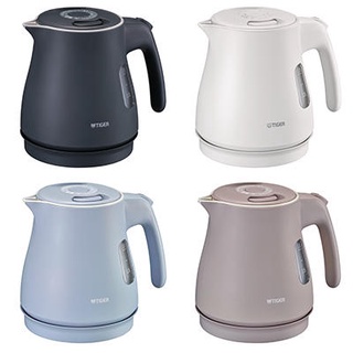 TIGER Steam-Less Electric Kettle Wakuko 0.8 liters Pearl White PCH-G080-WP