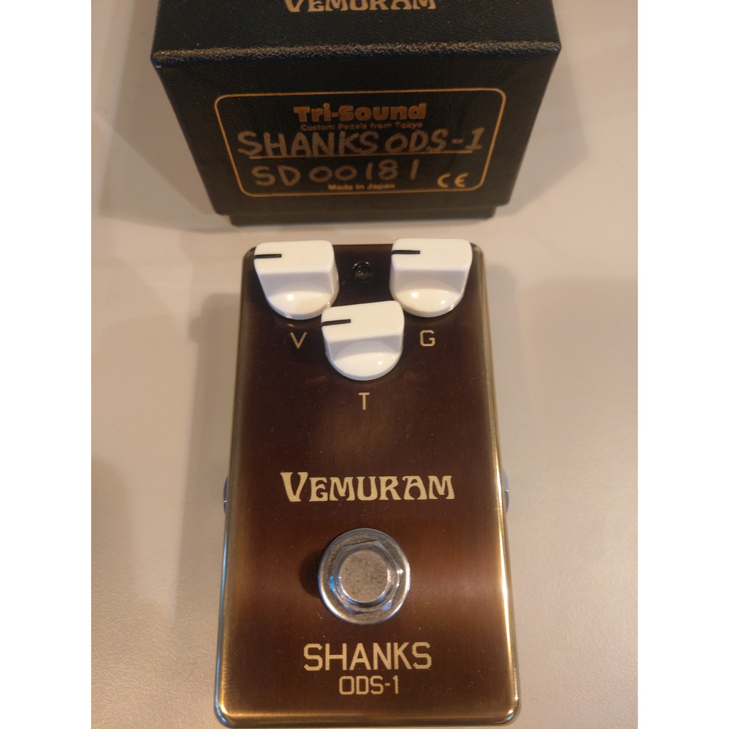 💖心動音樂💖Vemuram Shanks ODS-1 手工破音效果器| 蝦皮購物