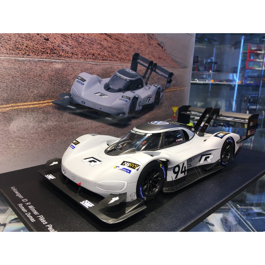 吉華科技@ 1/18 Spark 18PP18 VOLKSWAGEN ID. R NO.94 WINNER PIKES