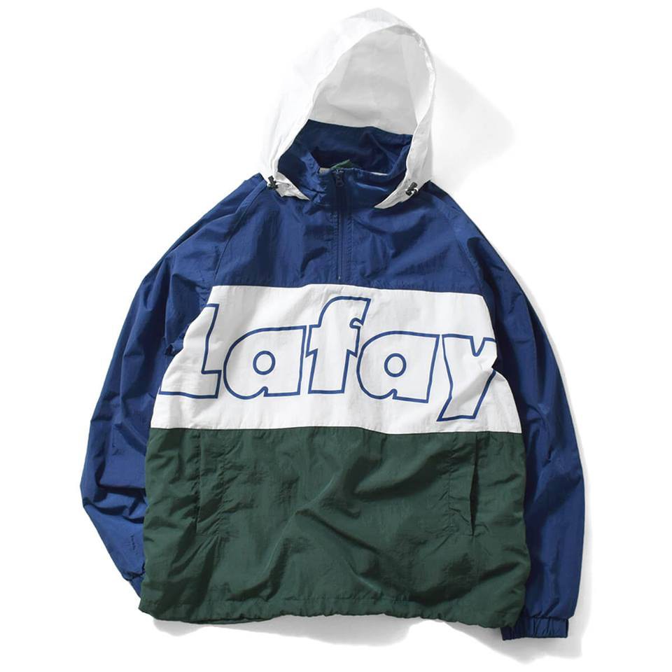 FASCINATED) - Lafayette OUTLINE LOGO NYLON ANORAK JACKET 外套