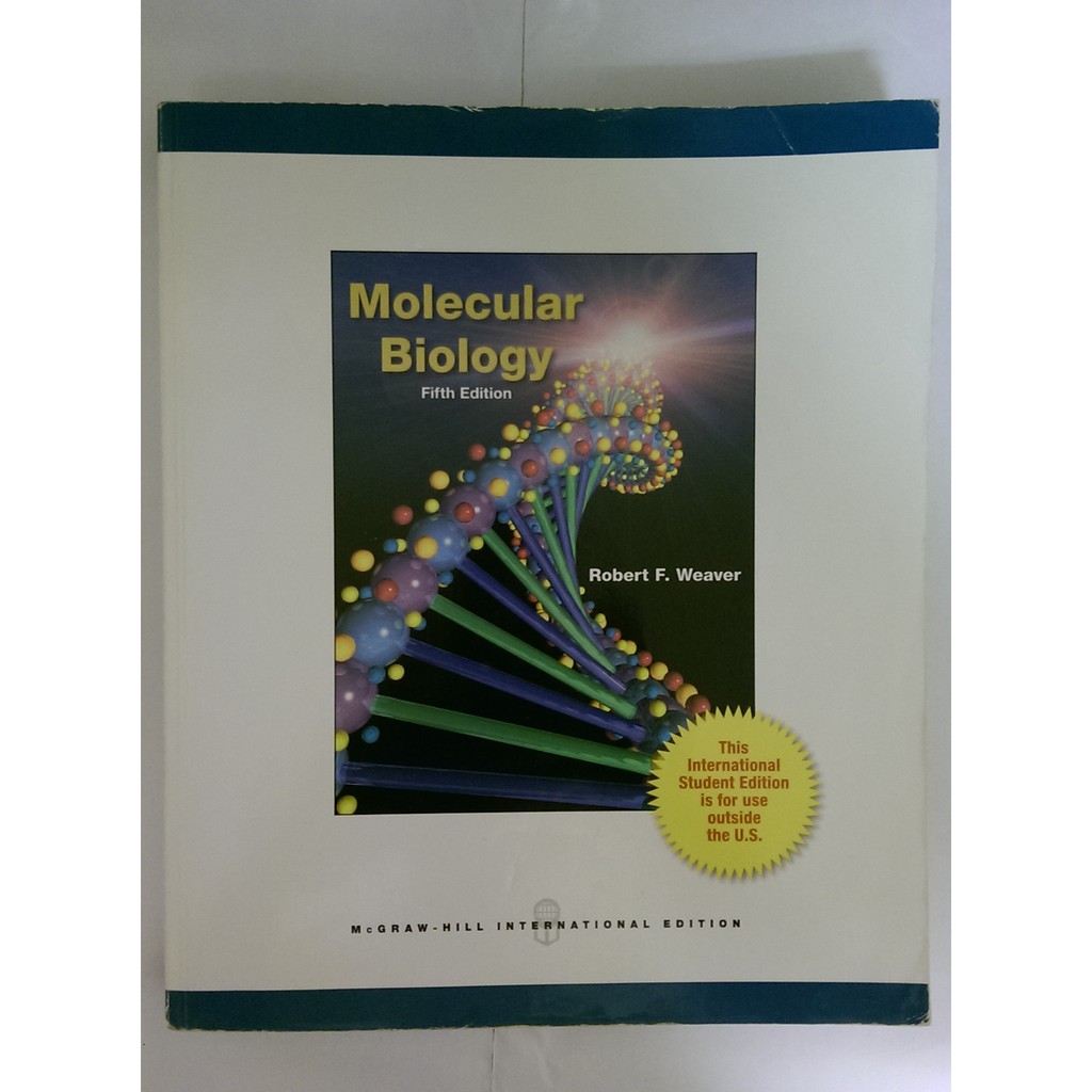 分子生物學]Molecular Biology,5th,Weaver,9789813150508,9813150505