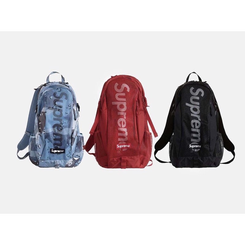 Supreme 20ss Black Backpack 黑色後背包| 蝦皮購物