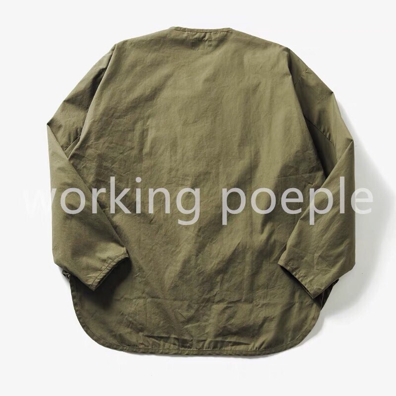 難得❗️ DESCENDANT REMNANTS OX LS SHIRT DCDT 18AW 無領斜
