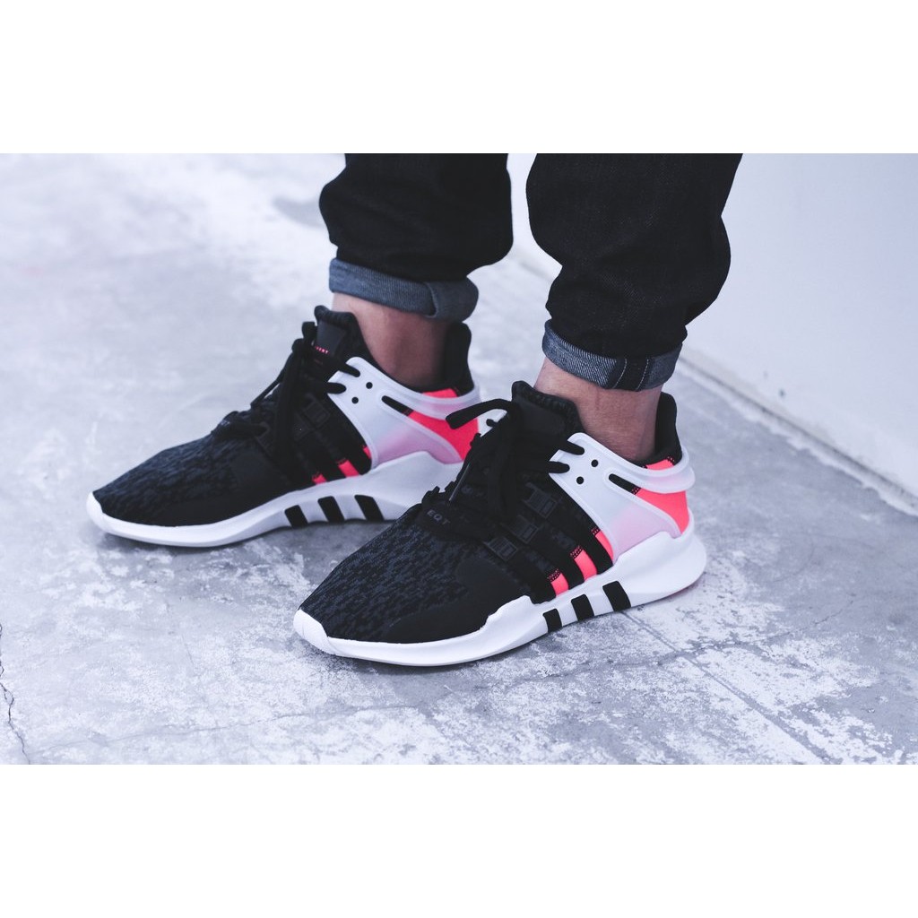 【紐約范特西】現貨 ADIDAS ORIGINALS EQT SUPPORT ADV BB1302 黑粉紅雪花編織