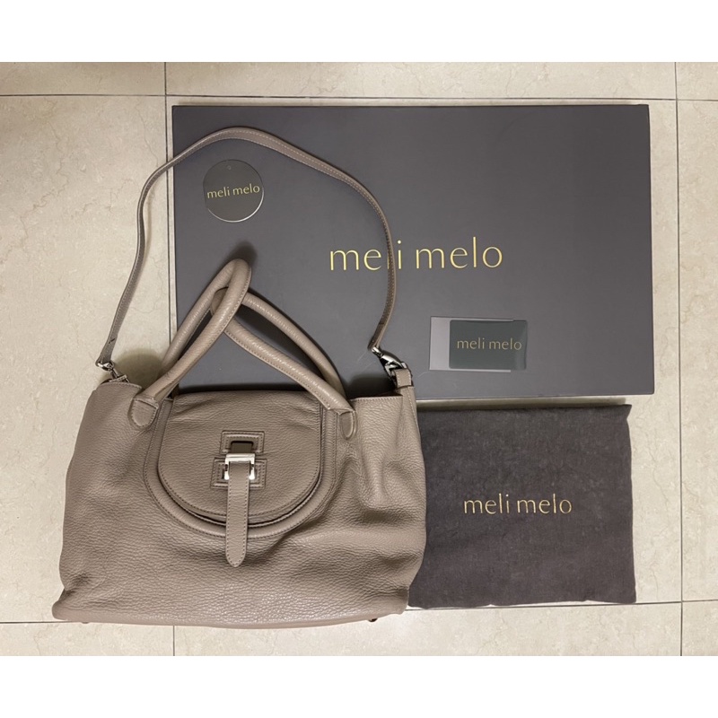 meli melo Thela Halo Medium Tote Bag - Taupe