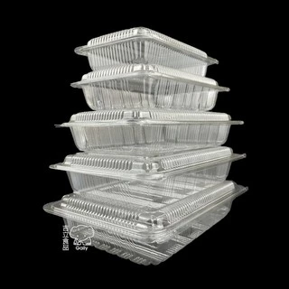 OPS 透明食品盒 100入 1H 2H 3H 5H 1L 2L 3L 水果盒 透明塑膠盒 外帶盒  H盒 L盒 食品盒
