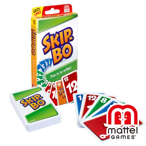 現貨【MATTEL】Skip-Bo 遊戲卡 正版桌遊 繁體中文 快速出貨 | 蝦皮購物