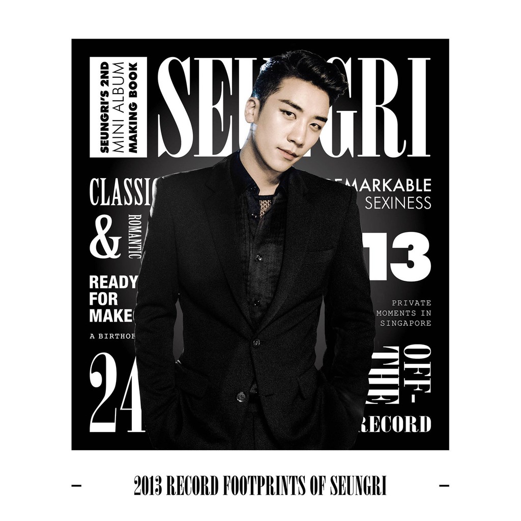 MAKING 絶版本 BOOK MINI 2ND SEUNGRI'S ALBUM