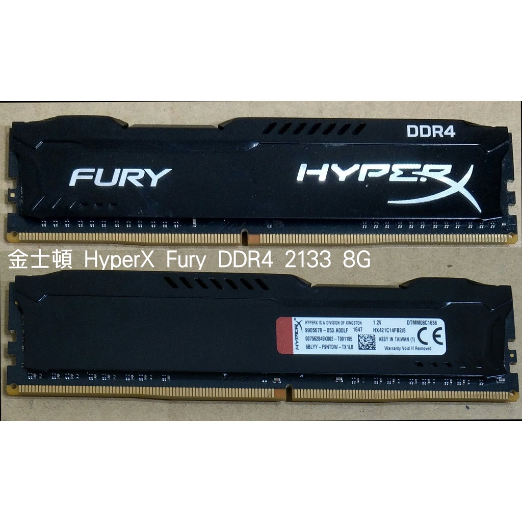 Kingston hyperx deals fury ddr4