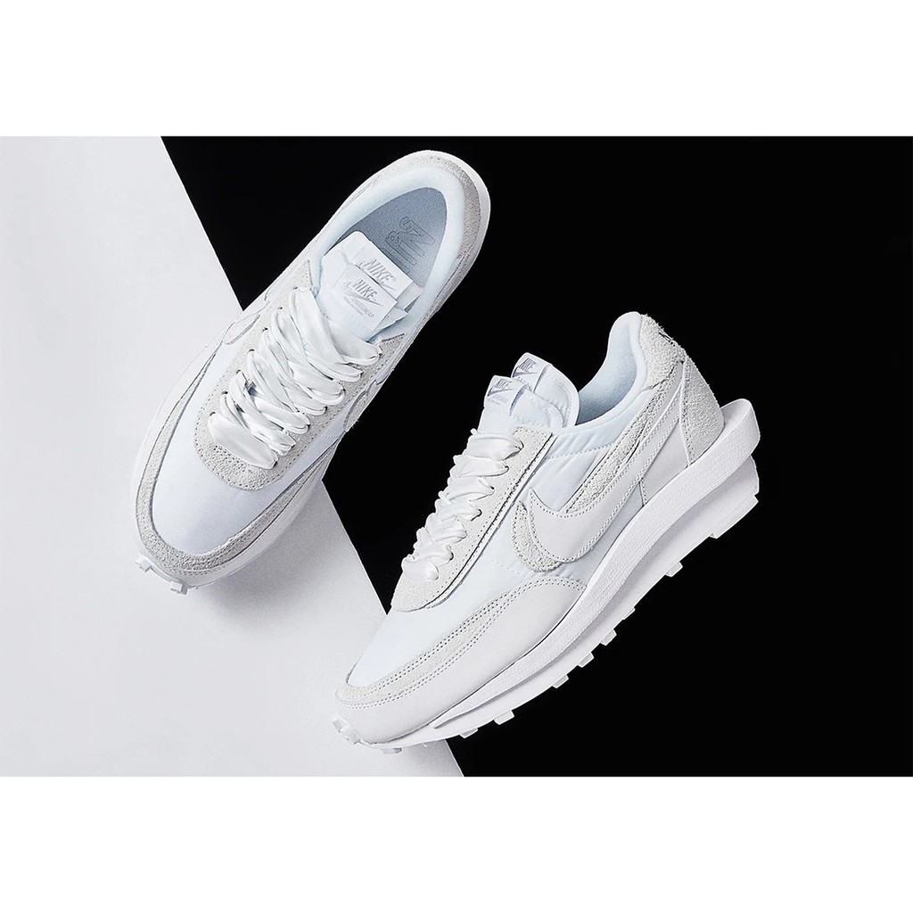 紐約范特西】預購Nike LD Waffle Sacai White Nylon BV0073-101 鬆糕底