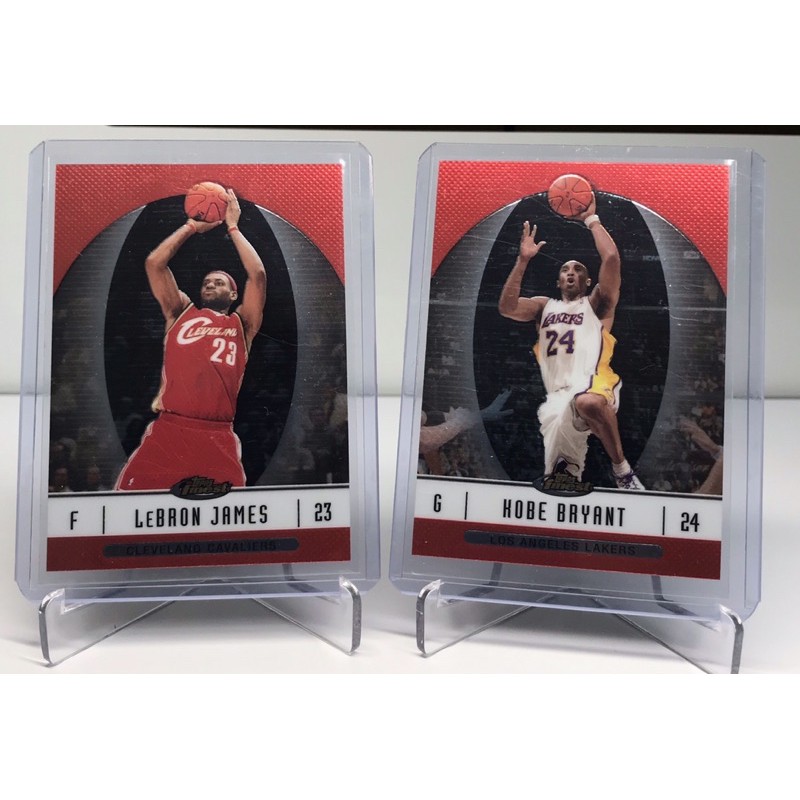 （不議價）2007 Topps finest LeBron James & Kobe Bayant 稀有卡，火熱🔥出售